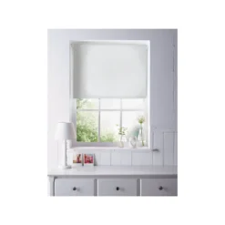 White Blackout Blind - 180cm