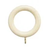 Cream Wood 6 Pack Of Curtain Rings -Home Style Sales 12806099 1474831908751794