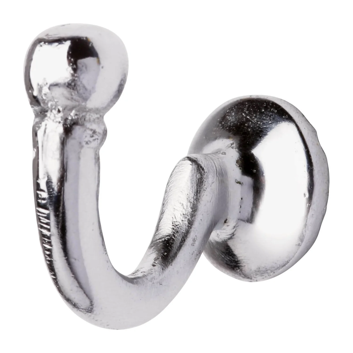 Medium Ball Hook Chrome - 2 Pack 3 Medium Ball Hook Chrome - 2 Pack