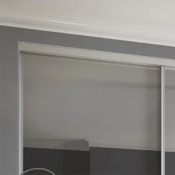 Duo Sliding Wardrobe Door Mirror With Aluminium Frame (W)762mm 9 Duo Sliding Wardrobe Door Mirror With Aluminium Frame (W)762mm -Home Style Sales 12807034 1274843069629882