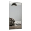 Loft Sliding Wardrobe Door Mirror With Silver Frame (W)610mm -Home Style Sales 12807145 9244843070214081