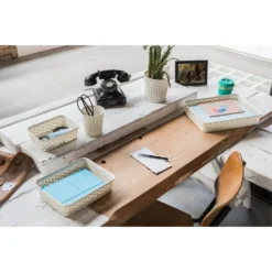 Curver My Style A4 Rectangular Plastic Storage Organiser - Vintage White -Home Style Sales 12807669 2034833168731274