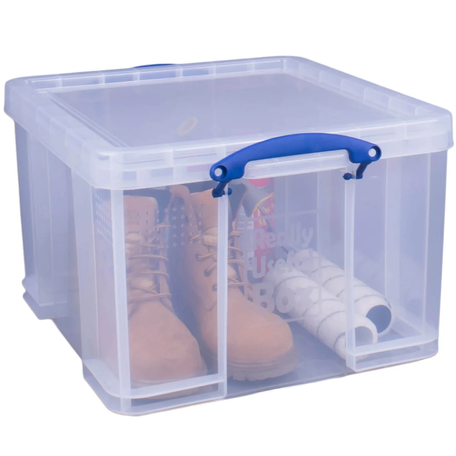 Really Useful Storage Box - Clear - 42L 4 Really Useful Storage Box - Clear - 42L - Image 2
