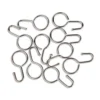 Tension Wire Curtain J Rings 10 Pack
