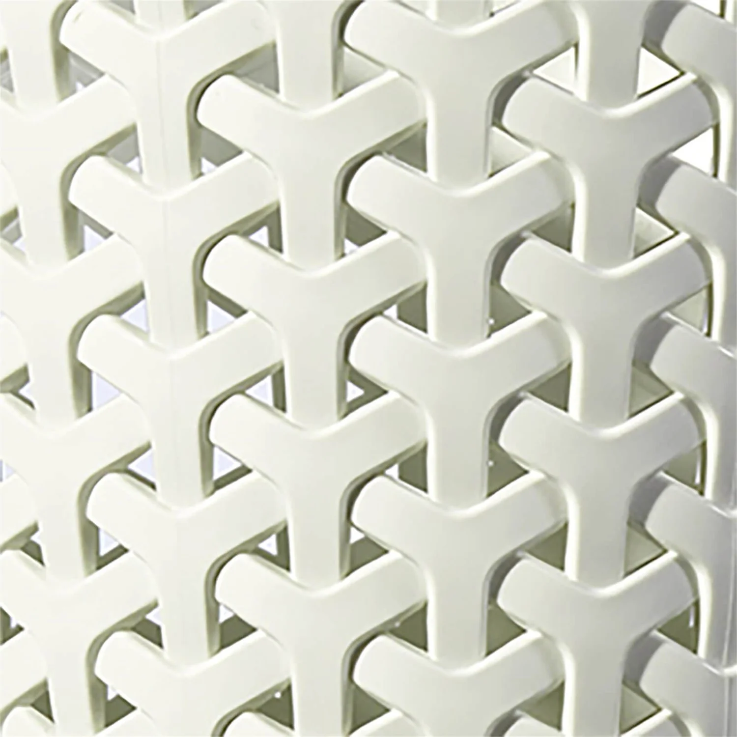 Curver My Style Medium Rectangular Plastic Storage Basket - Vintage White - 13L 9 Curver My Style Medium Rectangular Plastic Storage Basket - Vintage White - 13L - Image 7