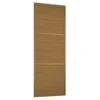 Linear Sliding Wardrobe Door 3 Panel Oak With Oak Frame (W)914mm -Home Style Sales 12811824 2264843066398249