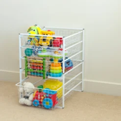 3 Wire Baskets Storage Tower -Home Style Sales 12812735 1574845692699547