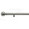 28mm Eyelet 1.2m Curtain Pole Satin Steel -Home Style Sales 12813879 1684831940463531