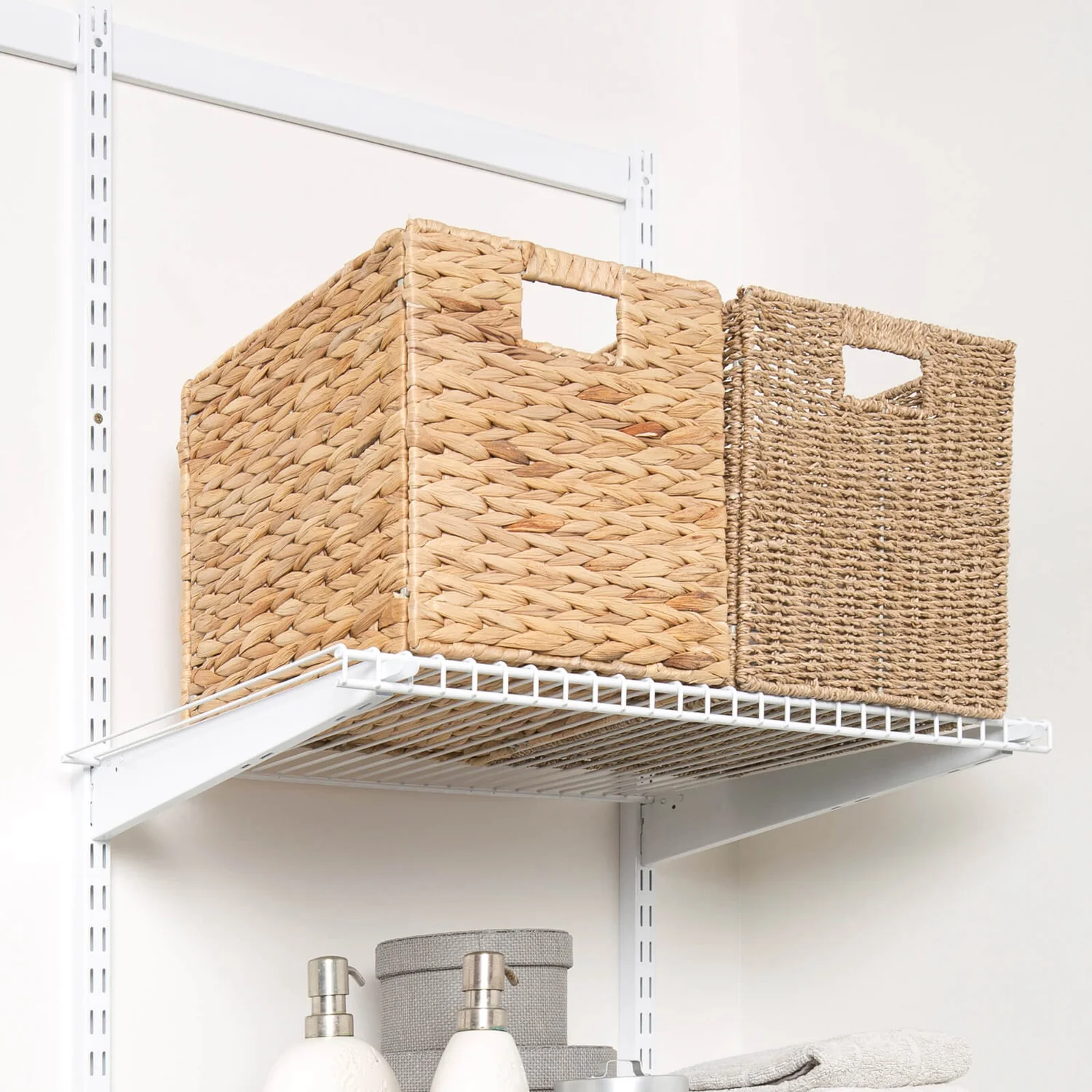 None Wire Shelf Bracket - White - 350mm 5 None Wire Shelf Bracket - White - 350mm - Image 3