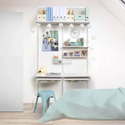 None Double Slot Upright - White -2133mm -Home Style Sales 12815578 1754833193148943