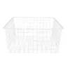 Wire 2 Runner Basket - White - 185mm -Home Style Sales 12815581 1404831884553773