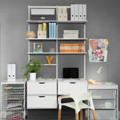 None Double Slot Bracket - White -360mm -Home Style Sales 12815739 7404833191886090