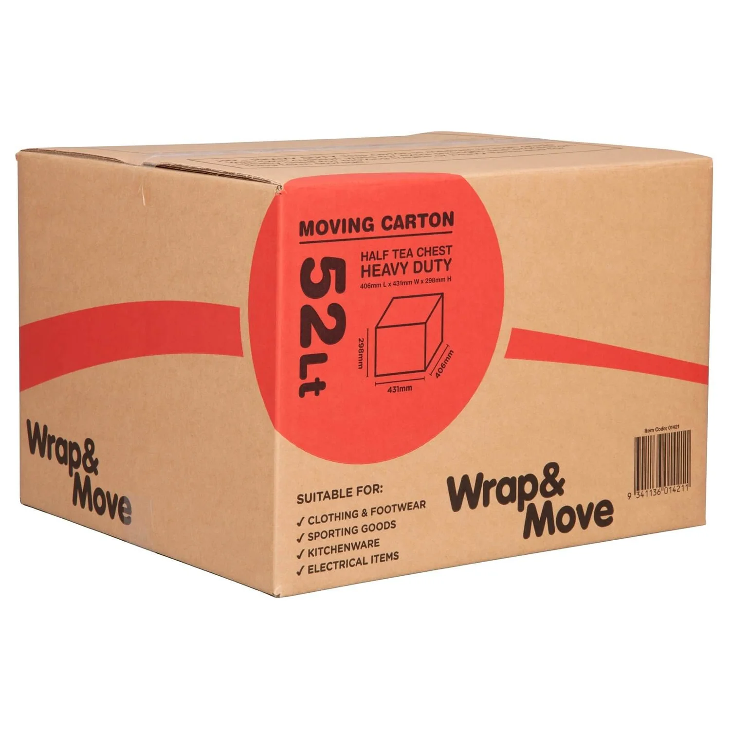 52L Moving Box Heavy Duty 3 52L Moving Box Heavy Duty