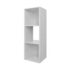 Compact Cube 3x1 Storage Unit - White -Home Style Sales 12815992 1754929106573581