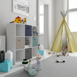 Compact Cube 3x3 Storage Unit - White -Home Style Sales 12815994 1924929106905777