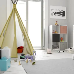 Compact Cube 3x2 Storage Unit - White -Home Style Sales 12815995 5524929106919772