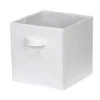 Compact Cube Fabric Insert - Vivid White -Home Style Sales 12816005 7304831958133843
