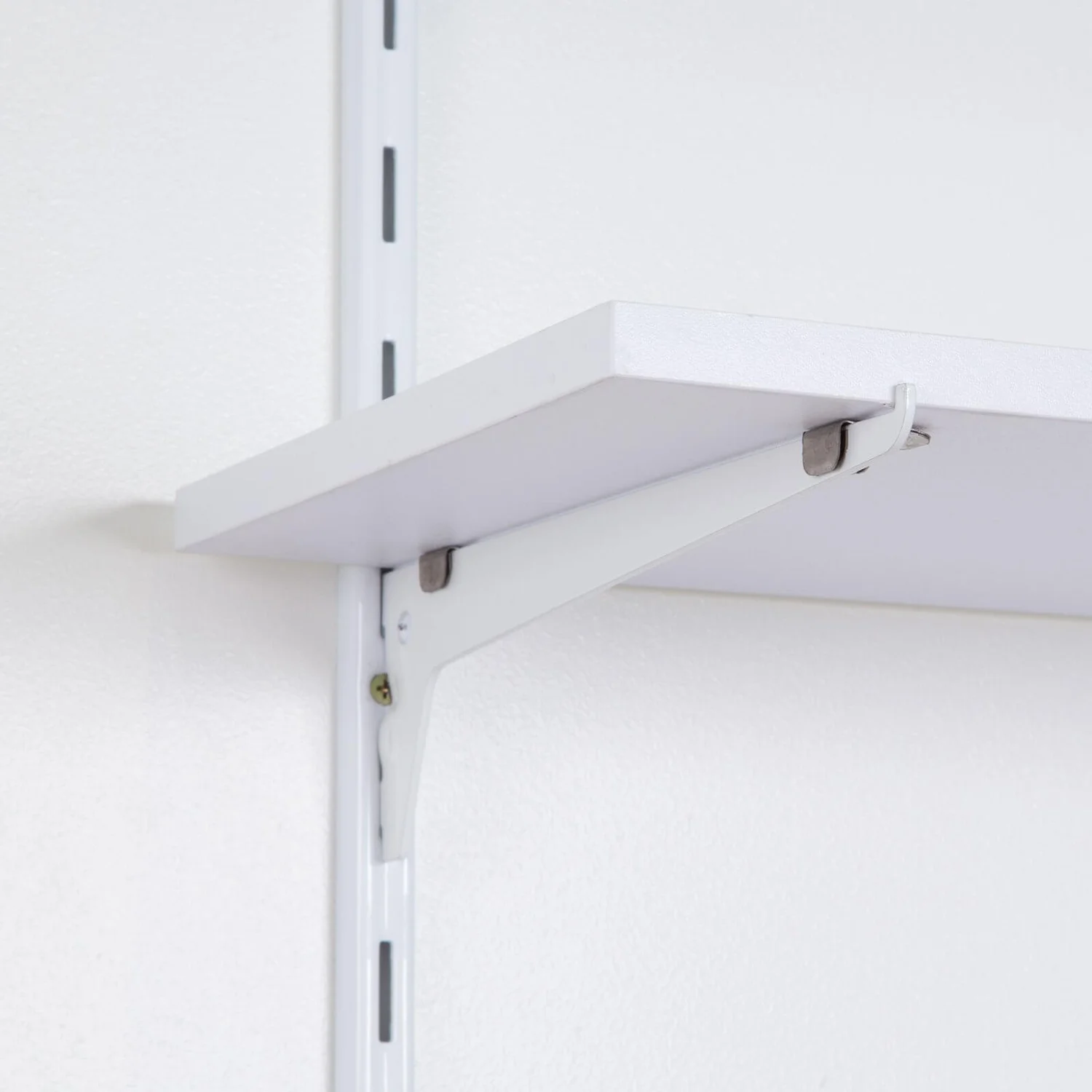 None Single Slot Upright Wall Strip - White - 100cm 4 None Single Slot Upright Wall Strip - White - 100cm - Image 2