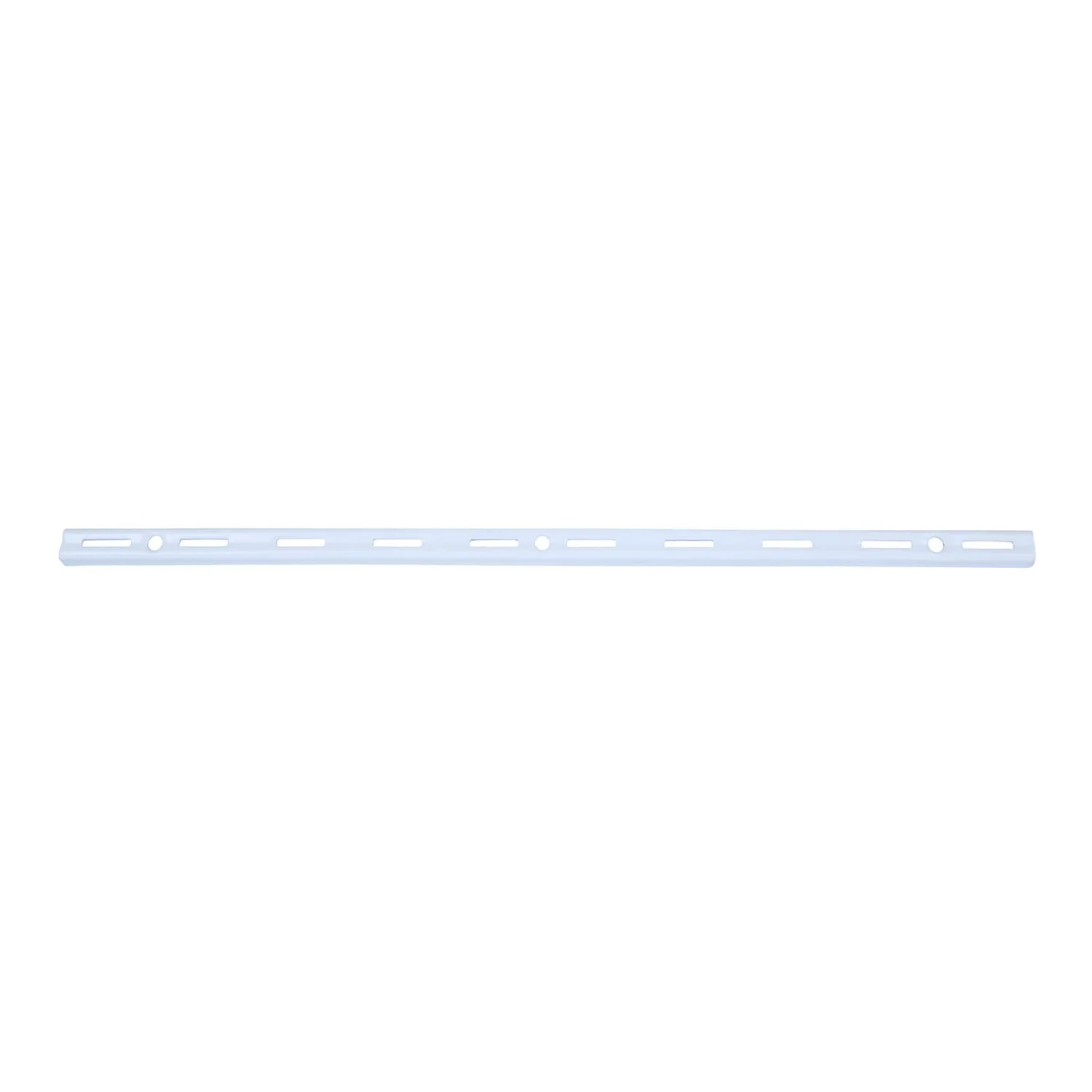 None Single Slot Upright Wall Strip - White - 100cm 3 None Single Slot Upright Wall Strip - White - 100cm