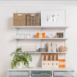 None Single Slot Upright Wall Strip - White - 100cm 7 None Single Slot Upright Wall Strip - White - 100cm -Home Style Sales 12816011 3374833192221763