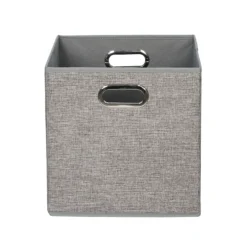 Clever Cube Fabric Insert - Woven Silver 9 Clever Cube Fabric Insert - Woven Silver -Home Style Sales 12816126 9324929107300973