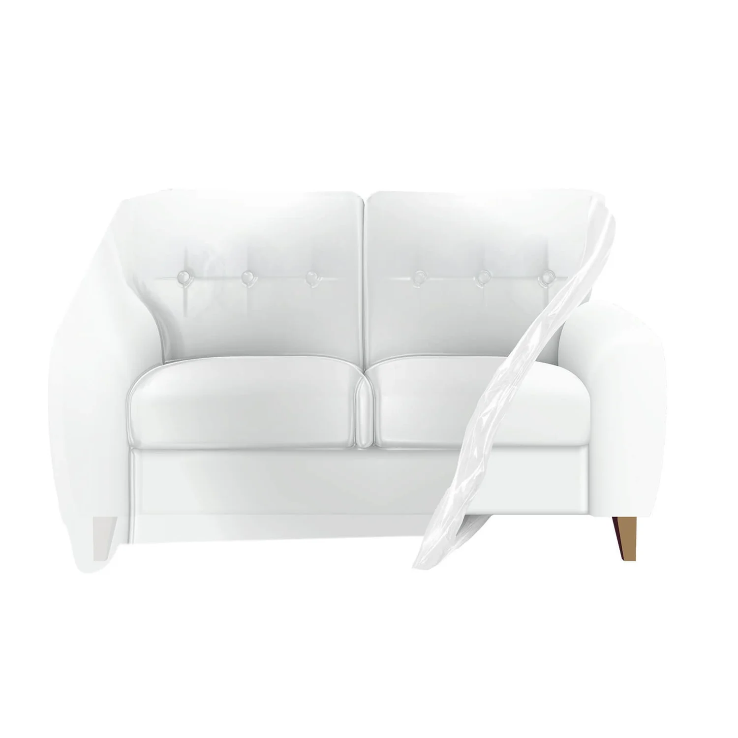 2/3 Seat Sofa Protection Cover 4 2/3 Seat Sofa Protection Cover - Image 2