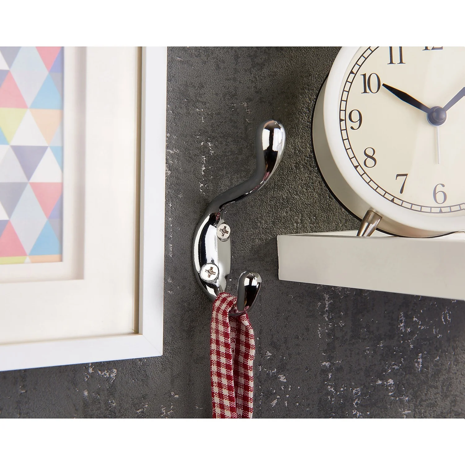 Basic Coat Hook - Chrome 5 Basic Coat Hook - Chrome - Image 3