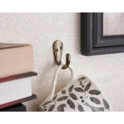 Basic Single Robe Hook - Antique Brass 7 Basic Single Robe Hook - Antique Brass -Home Style Sales 12817269 8734995165005133