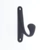 Bull Nose Hook - Matt Black -Home Style Sales 12817388 2014831960707204