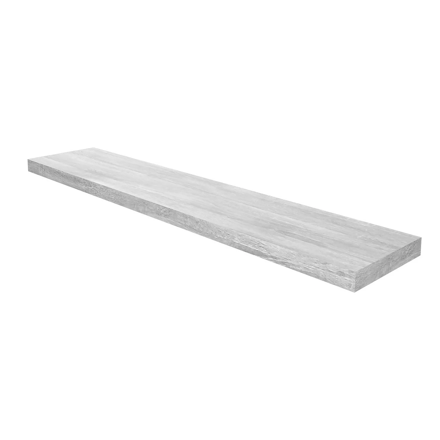 Floating Shelf - Grey Oak - 1200 X 240 X 38mm 3 Floating Shelf - Grey Oak - 1200 X 240 X 38mm