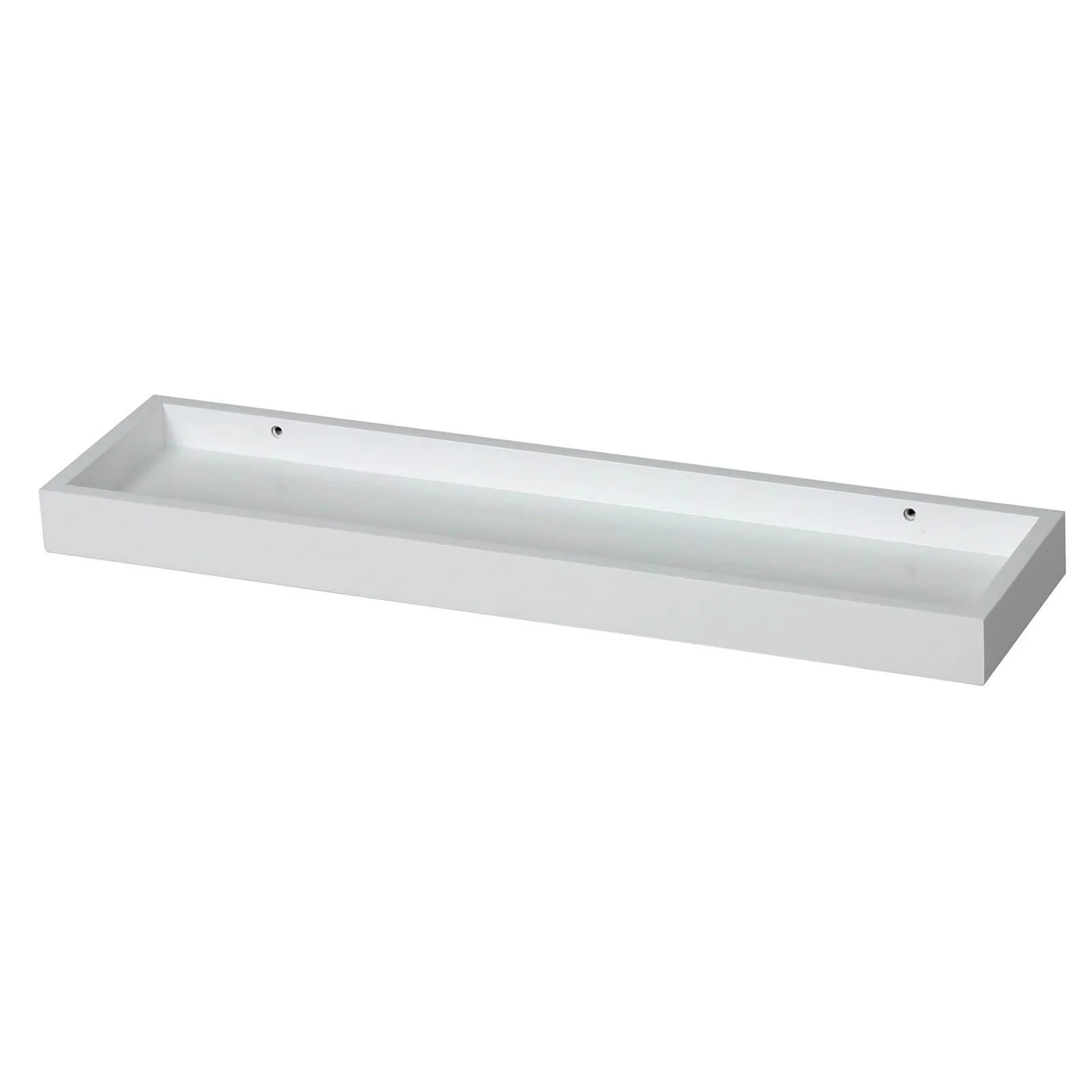 Tray Shelf - White Matt - 60x15x4cm 3 Tray Shelf - White Matt - 60x15x4cm