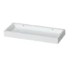 Tray Shelf - White Matt - 40x15x4cm 2 Tray Shelf - White Matt - 40x15x4cm -Home Style Sales 12817988 3564831948498032