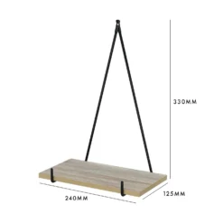 None Tri Hanging Bracket Kit - Sanoma Oak -Home Style Sales 12821190 1374964085619041