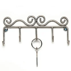 None Decorative Metal 4 Key Coat Hook 6 None Decorative Metal 4 Key Coat Hook -Home Style Sales 12821281 8404846170846705