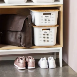 2 Pack Smartstore Wardrobe Basket Tag - White -Home Style Sales 12822341 1554833173284026