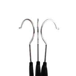 Black Velvet Clothes Hangers - 10 Pack -Home Style Sales 12822491 1174878809198859