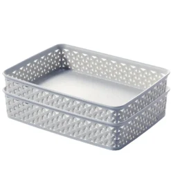Curver My Style A5 Rectangular Plastic Storage Organiser - Grey -Home Style Sales 12823029 1294833226906611