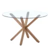 Ludlow Round Glass Dining Table -Home Style Sales 12825371 9654980120002736