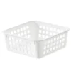 Smartstore 1L Wardrobe Basket - White -Home Style Sales 12826424 1134831432194921