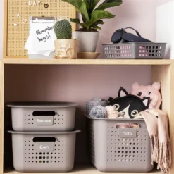 Smartstore 2L Wardrobe Basket - Taupe -Home Style Sales 12826427 1664833173187153