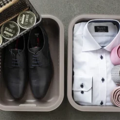 Smartstore 6L Wardrobe Basket - Taupe -Home Style Sales 12826431 1564833174171975