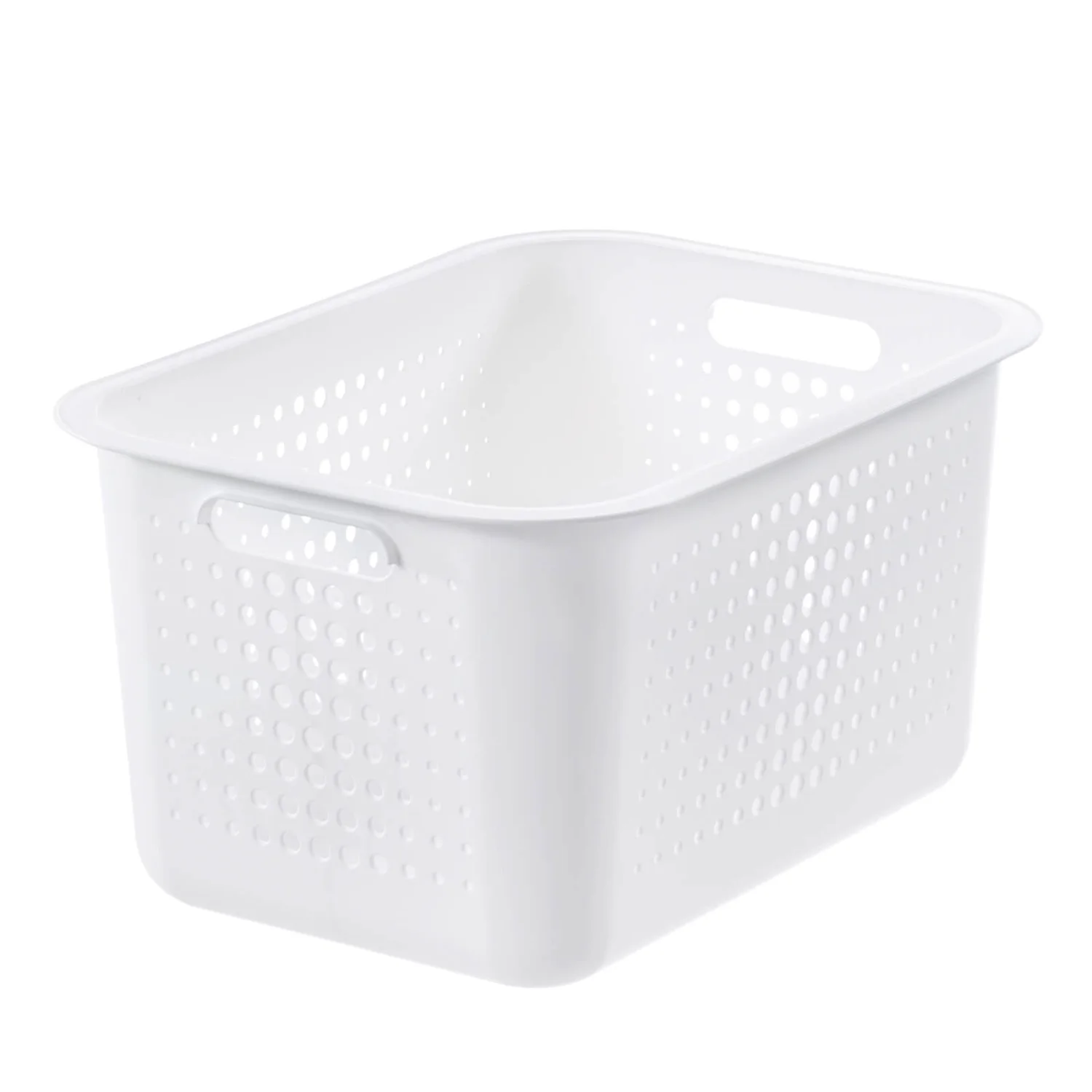 Smartstore 13L Wardrobe Basket - White 3 Smartstore 13L Wardrobe Basket - White