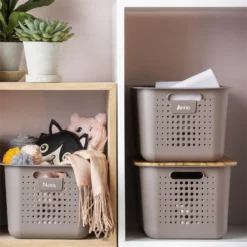 Smartstore Wardrobe Basket Bamboo Lid -Home Style Sales 12826435 2684833172711662