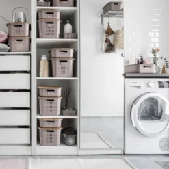 Smartstore 10L Wardrobe Basket - Taupe 11 Smartstore 10L Wardrobe Basket - Taupe -Home Style Sales 12826436 7684833174709899