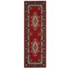 Maestro Medallion Red Rug - 67 X 200cm -Home Style Sales 12826933 9754831956650802