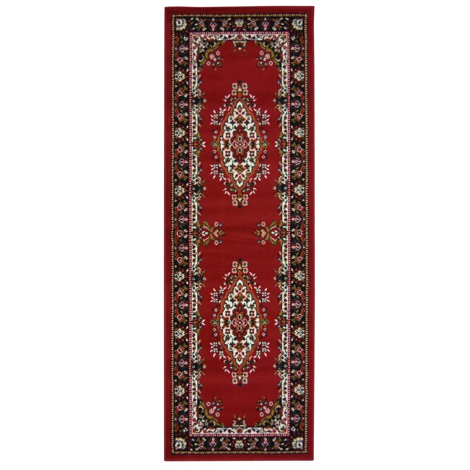 Maestro Medallion Red Rug - 67 X 200cm 3 Maestro Medallion Red Rug - 67 X 200cm