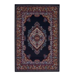 Maestro Medallion Navy Rug - 160 X 230cm