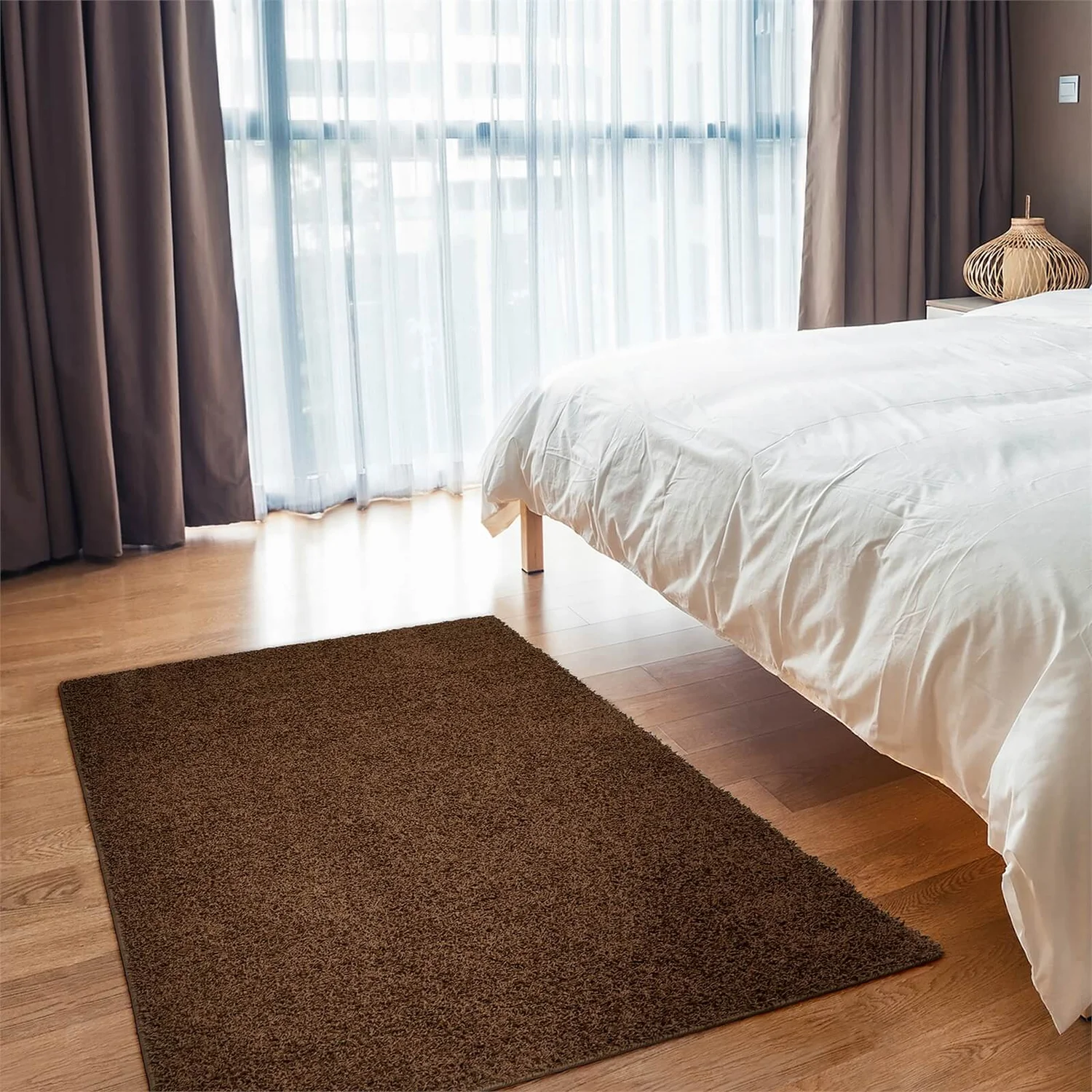 None Bali Washable Rug - Chocolate 4 None Bali Washable Rug - Chocolate - Image 2