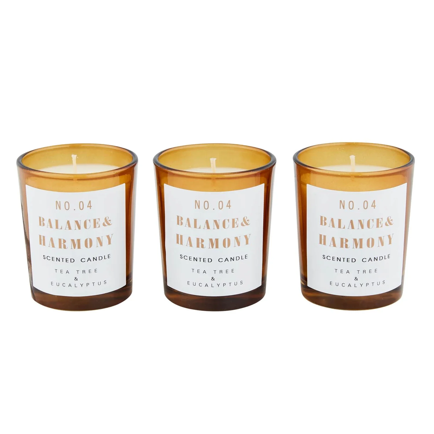 3 X Tea Tree & Eucalyptus Votive Candles 3 3 X Tea Tree & Eucalyptus Votive Candles