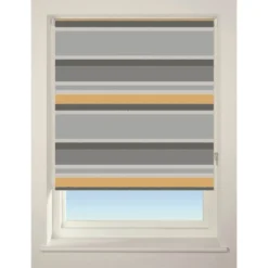 Textured Effect Stripe Roller Blind - 60cm